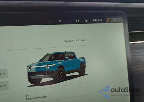 2022 Rivian R1T Adventure from USA, damaged, VIN 7FCTGAAAXNN008360